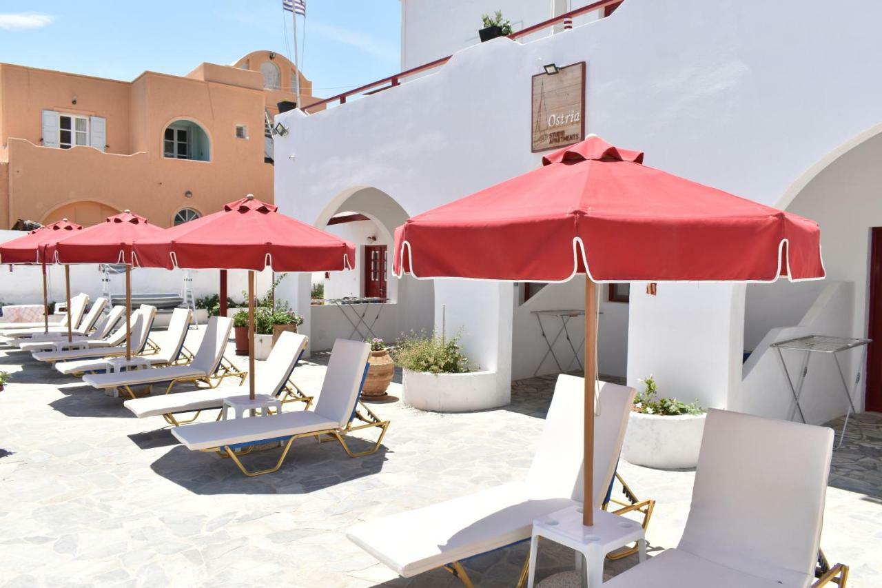 Ostria Beach Studios Perissa  Exterior foto